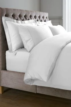 Next 300 Thread Count 100% Cotton Sateen Collection Luxe Duvet Cover And PIllowcase Set