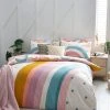 Next Scandi Rainbow Reversible Duvet Cover And Pillowcase Set 1 Next Scandi Rainbow Reversible Duvet Cover And Pillowcase Set -Furn Online M07 872s