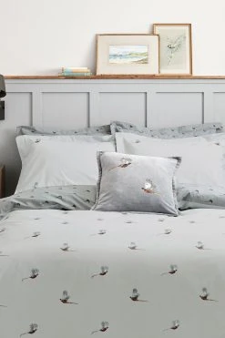 Sophie Allport Pheasants Duvet Cover And Pillowcase Set