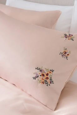 Next Floral Embroidered Duvet Cover And Pillowcase Set -Furn Online M26 233s4