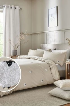 Next Tufted Sheep 100% Cotton Duvet Cover And Pillowcase Set