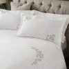 Next 200 Thread Count Embroidered 100% Cotton Duvet Cover And Pillowcase Set 1 Next 200 Thread Count Embroidered 100% Cotton Duvet Cover And Pillowcase Set -Furn Online M26 241s
