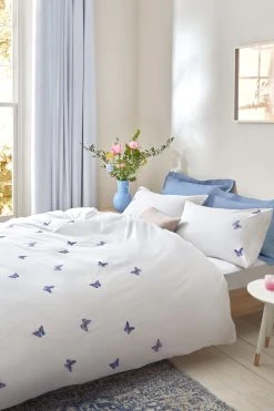 Alternative view of Next Embroidered Butterfly Duvet Cover And Pillowcase Set
