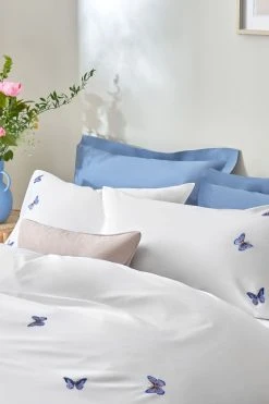 Next Embroidered Butterfly Duvet Cover And Pillowcase Set -Furn Online M26237s3