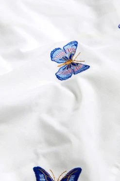Next Embroidered Butterfly Duvet Cover And Pillowcase Set -Furn Online M26237s4