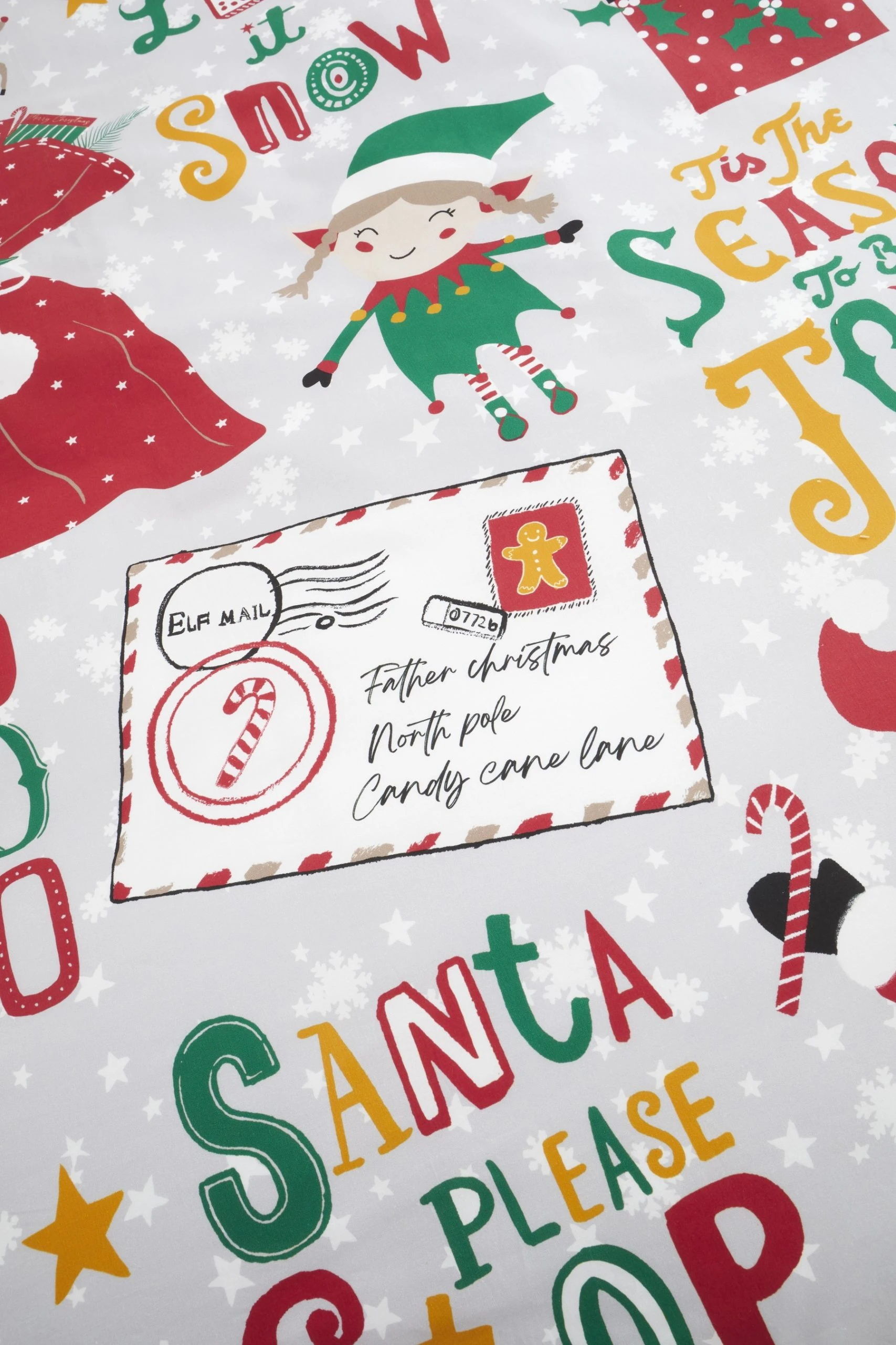 Bedlam Santa Stop Here Duvet Cover And Pillowcase Set 6 Bedlam Santa Stop Here Duvet Cover And Pillowcase Set - Image 4