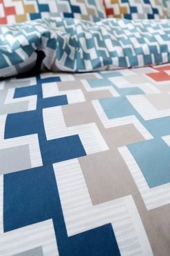 Bianca Dakota Geo Egyptian Duvet Cover And Pillowcase Set -Furn Online M73483s3