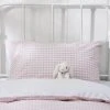 The White Company Reversible Gingham Housewife Pillowcase -Furn Online M74380s