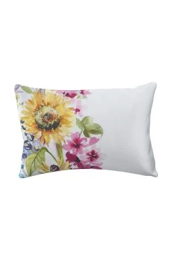 Voyage Sunflower Cotton Sateen Duvet Cover And Pillowcase Set -Furn Online M91419s4