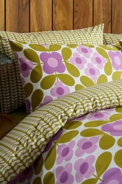 Orla Kiely Flower Tile Duvet Cover And Pillowcase Set -Furn Online M91915s3
