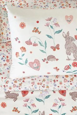 Next Woodland Bunny 100% Cotton Duvet Cover Pillowcase Set