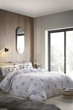 Fusion Snowy Penguin Duvet Cover And Pillowcase Set