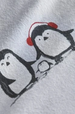 Fusion Snowy Penguin Duvet Cover And Pillowcase Set 8 Fusion Snowy Penguin Duvet Cover And Pillowcase Set -Furn Online T13952s3
