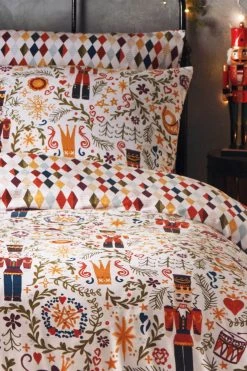 Alternative view of Furn. Nutcracker Christmas Reversible Duvet Cover And Pillowcase Set