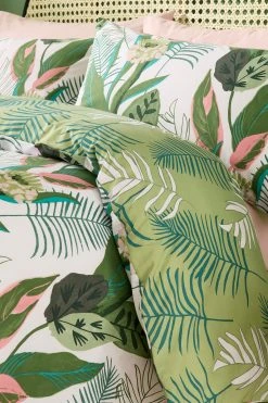Kate Merritt Tropical Garden Duvet Cover And Pillowcase Set -Furn Online T28209s3