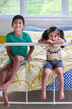 Novogratz Feather Palm Cotton Duvet Cover And Pillowcase Set -Furn Online T37064s3