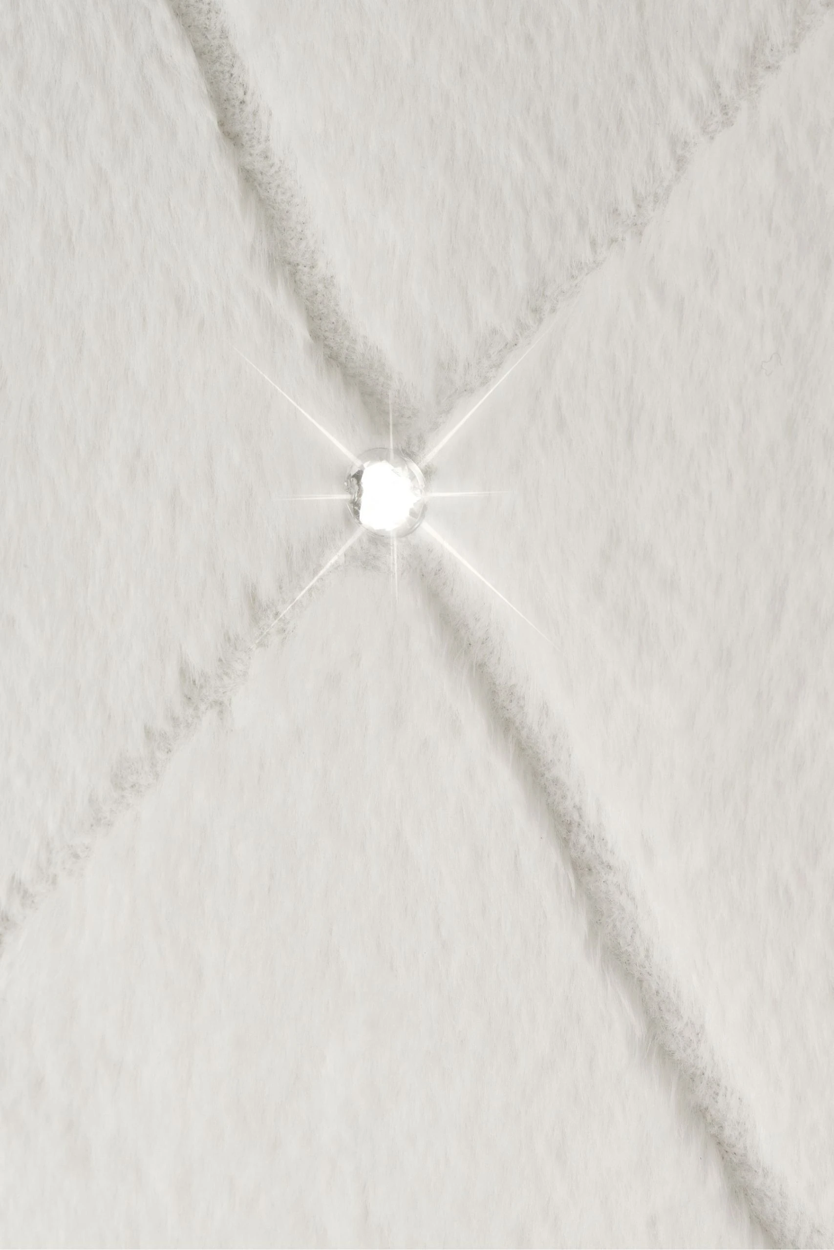 Next Diamond Cut Faux Fur With Sparkly Diamante Detail Duvet Cover And Pillowcase Set 7 Next Diamond Cut Faux Fur With Sparkly Diamante Detail Duvet Cover And Pillowcase Set - Image 5