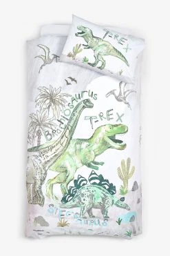 Next Dinosaur Printed Duvet Cover And Pillowcase Set 8 Next Dinosaur Printed Duvet Cover And Pillowcase Set -Furn Online T92 428s3
