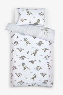 Next Dinosaur Printed Duvet Cover And Pillowcase Set 9 Next Dinosaur Printed Duvet Cover And Pillowcase Set -Furn Online T92 428s4
