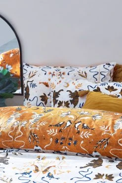 Furn Tigerfish Spiritual Reversible Duvet Cover And Pillowcase Set -Furn Online U26933s3