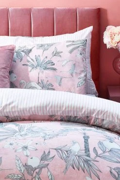 Furn Colony Palm Paradise Reversible Duvet Cover And Pillowcase Set -Furn Online U26934s2