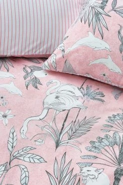 Furn Colony Palm Paradise Reversible Duvet Cover And Pillowcase Set -Furn Online U26934s3