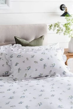 Next Ditsy Floral Frill Edge Duvet Cover And Pillowcase Set -Furn Online U55 364s4