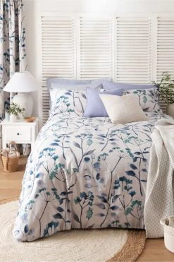 Next Isla Floral 100% Cotton Duvet Cover And Pillowcase Set