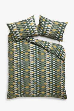 Next 100% Cotton Printed Duvet Cover And Pillowcase Set -Furn Online U55 378s4