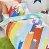 Born To Kids Shine Organic Cotton Duvet Cover And Pillowcase Set -Furn Online U55606s