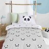 Born To Kids Be A Pandas Friend Organic Cotton Duvet Cover And Pillowcase Set -Furn Online U55725s