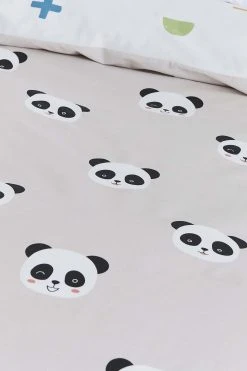 Born To Kids Be A Pandas Friend Organic Cotton Duvet Cover And Pillowcase Set 8 Born To Kids Be A Pandas Friend Organic Cotton Duvet Cover And Pillowcase Set -Furn Online U55725s3