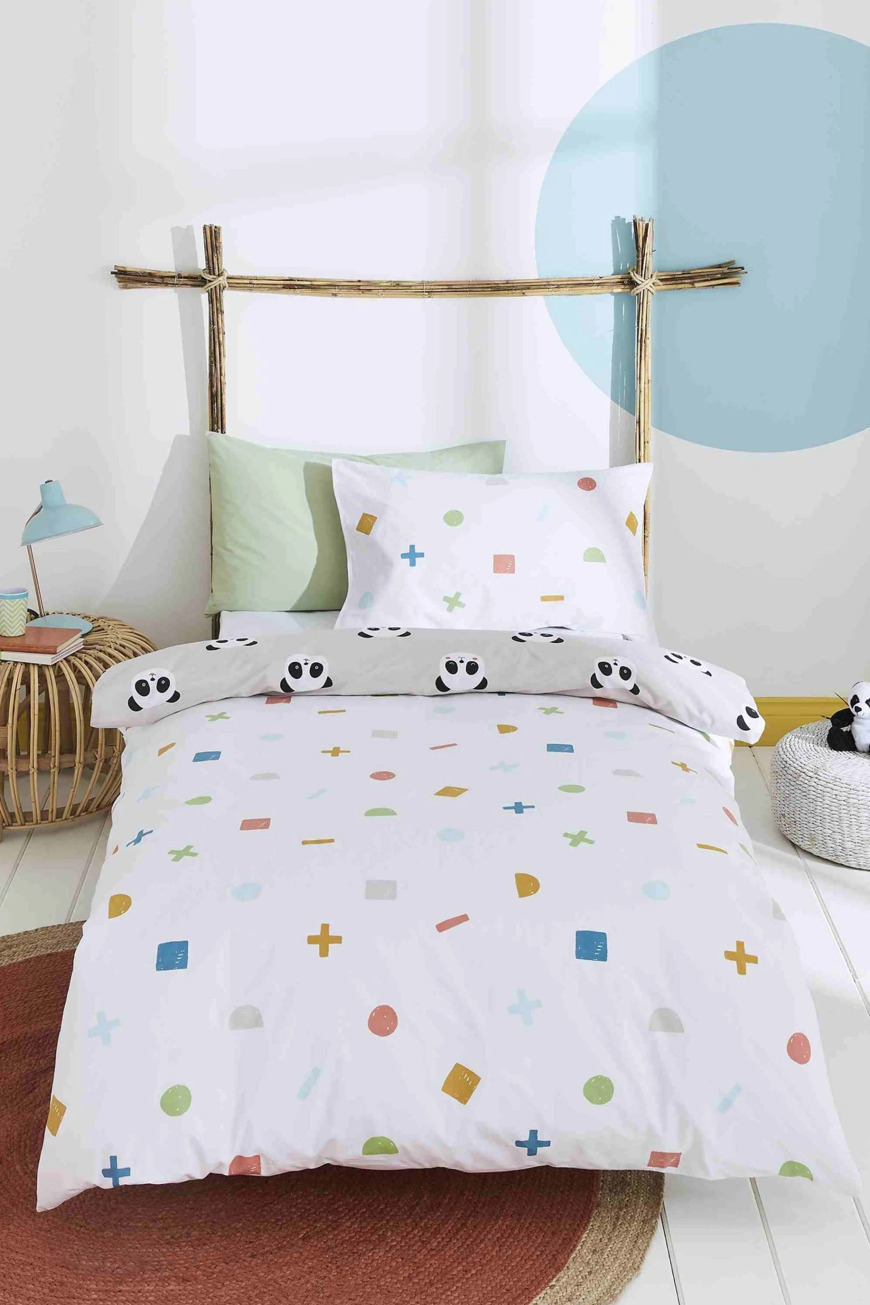 Born To Kids Be A Pandas Friend Organic Cotton Duvet Cover And Pillowcase Set 6 Born To Kids Be A Pandas Friend Organic Cotton Duvet Cover And Pillowcase Set - Image 4