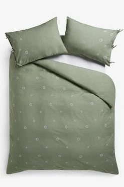 Next Broderie Duvet Cover And Pillowcase Set -Furn Online U66 902s3