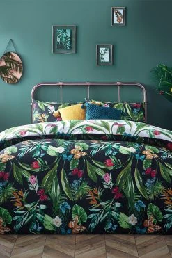 Furn. Azura Botanical Reversible Duvet Cover And Pillowcase Set -Furn Online U96185s2
